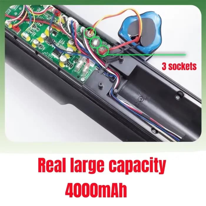 100% Original 4000mAh pour Tineco FLOOR ONE 1.0 FW25M-01 FW25W-01 FW09010ECN HF10E-01 HF20E-01 S3-01 batterie d'aspirateur