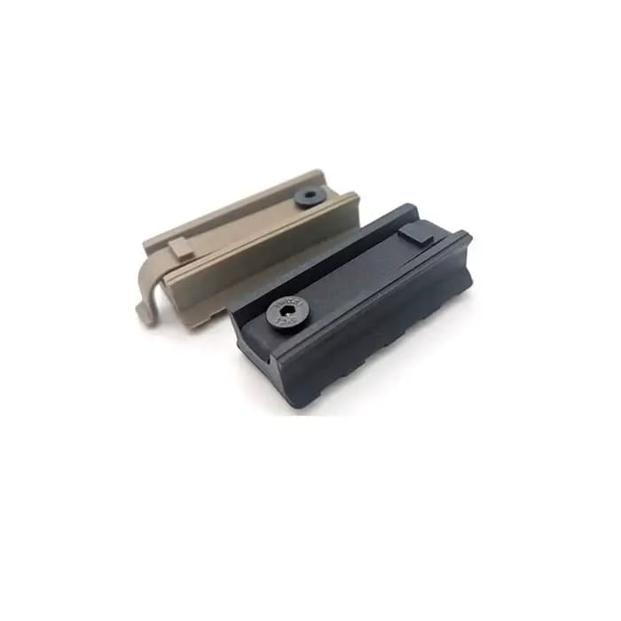 Adaptateur de rail latéral rapide pour casque, rail Picatinny, base de montage Picatinny, rail latéral pour casque, arme, scout, lumière, accessoires de montage, 20mm
