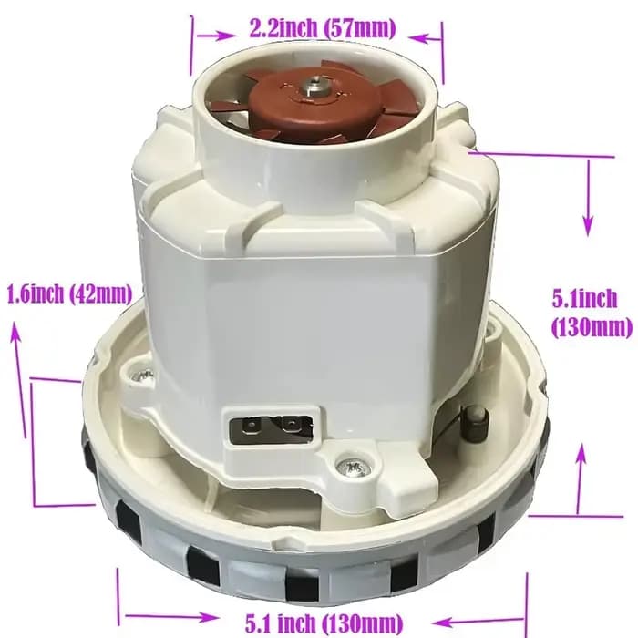 Ensemble de Turbine d'aspiration moteur pour aspirateur Festool CTL26E/CTL 36E Mirka 1242 AC 1200W 467.3.414/467.3.402-3/467.3.402-6