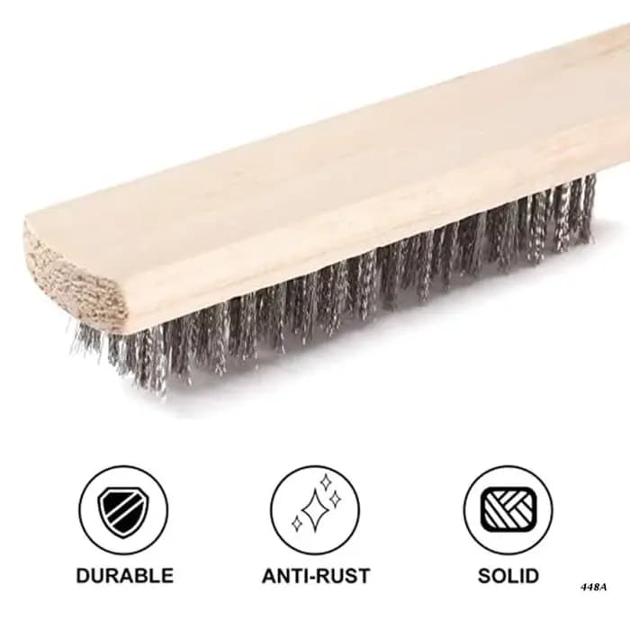 Ensemble de 3 brosses métalliques pour le nettoyage