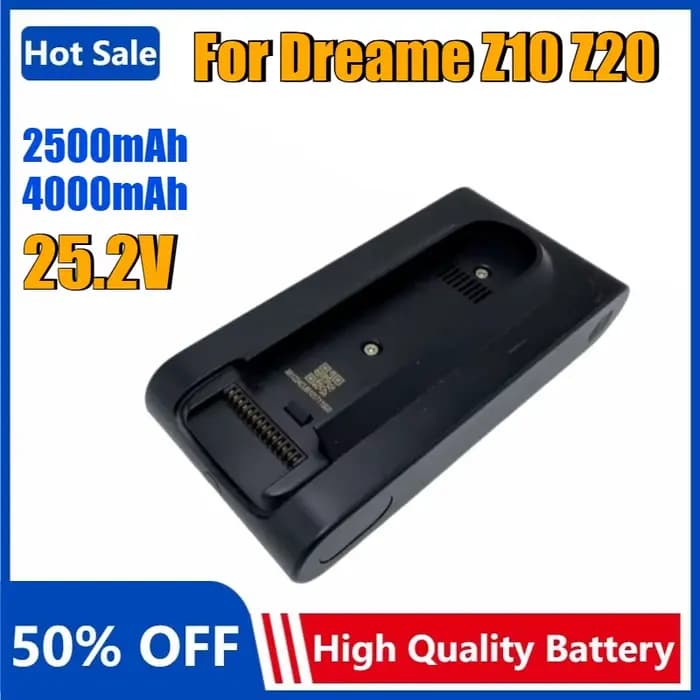Batterie d'aspirateur 25.2V 2500mAh/4000mAh