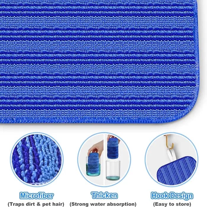 Tampons de vadrouille réutilisables pour Swiffer PowerMop