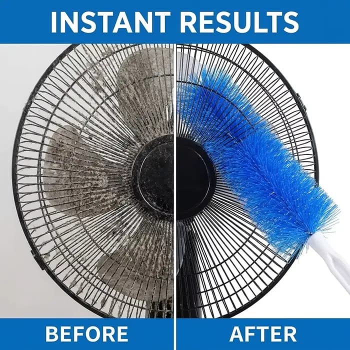 Brosse anti-poussière pour ventilateur – Sans démontage