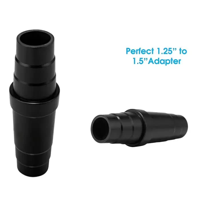 Connecteur de tuyau flacon de poussière pour aspirateur de grotte