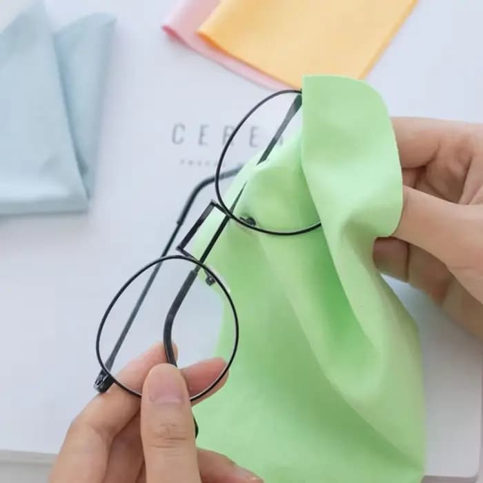 Chiffon de nettoyage de lunettes en microfibre de haute qualité