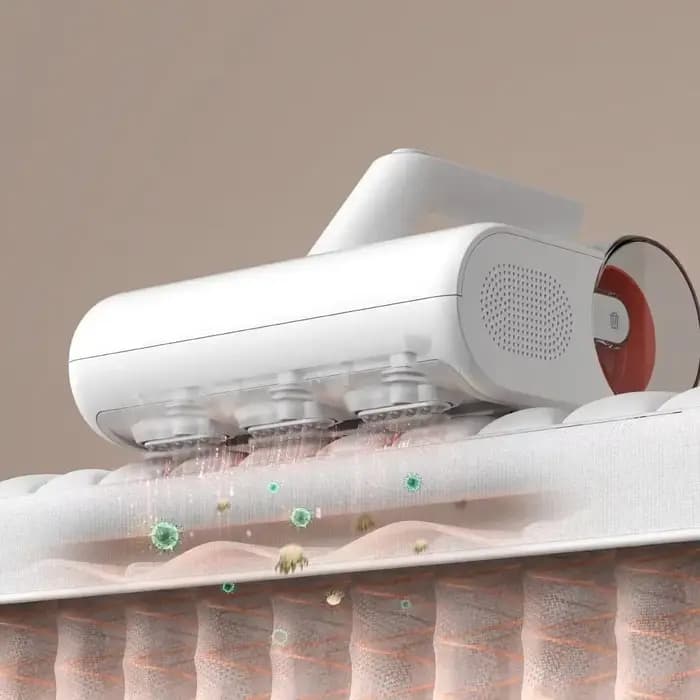 Aspirateur anti-acariens MIJIA 2, avec lumière UV-C, aspirateur pour matelas, aspiration 12Kpa, anti-allergènes, aspirateur à main pour lit, pour la maison