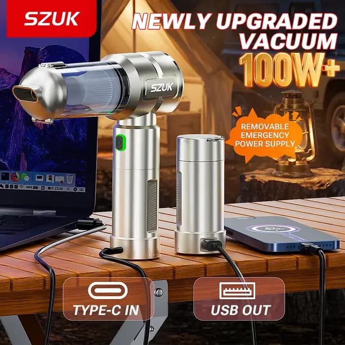 Nouvel aspirateur de voiture SZUK