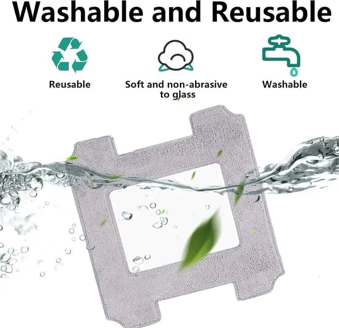 Chiffon de nettoyage pour robot aspirateur de fenêtres Ecovacs Winbot W2 Omni