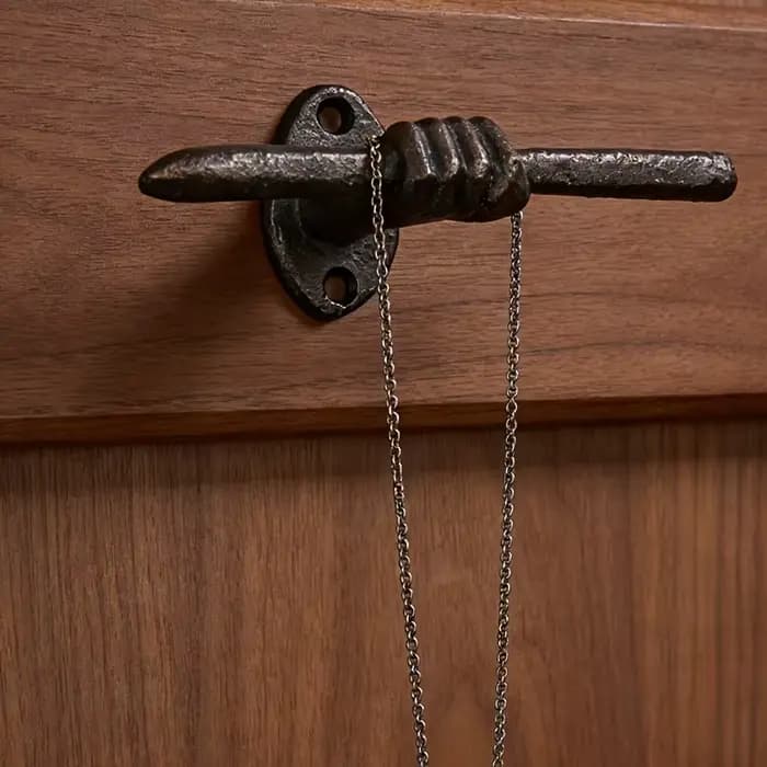 Crochets muraux créatifs en fonte, crochets d'entrée ou décoration de chambre unique pour accrocher des manteaux, des portefeuilles, des écharpes ou des bijoux, crochet utilitaire