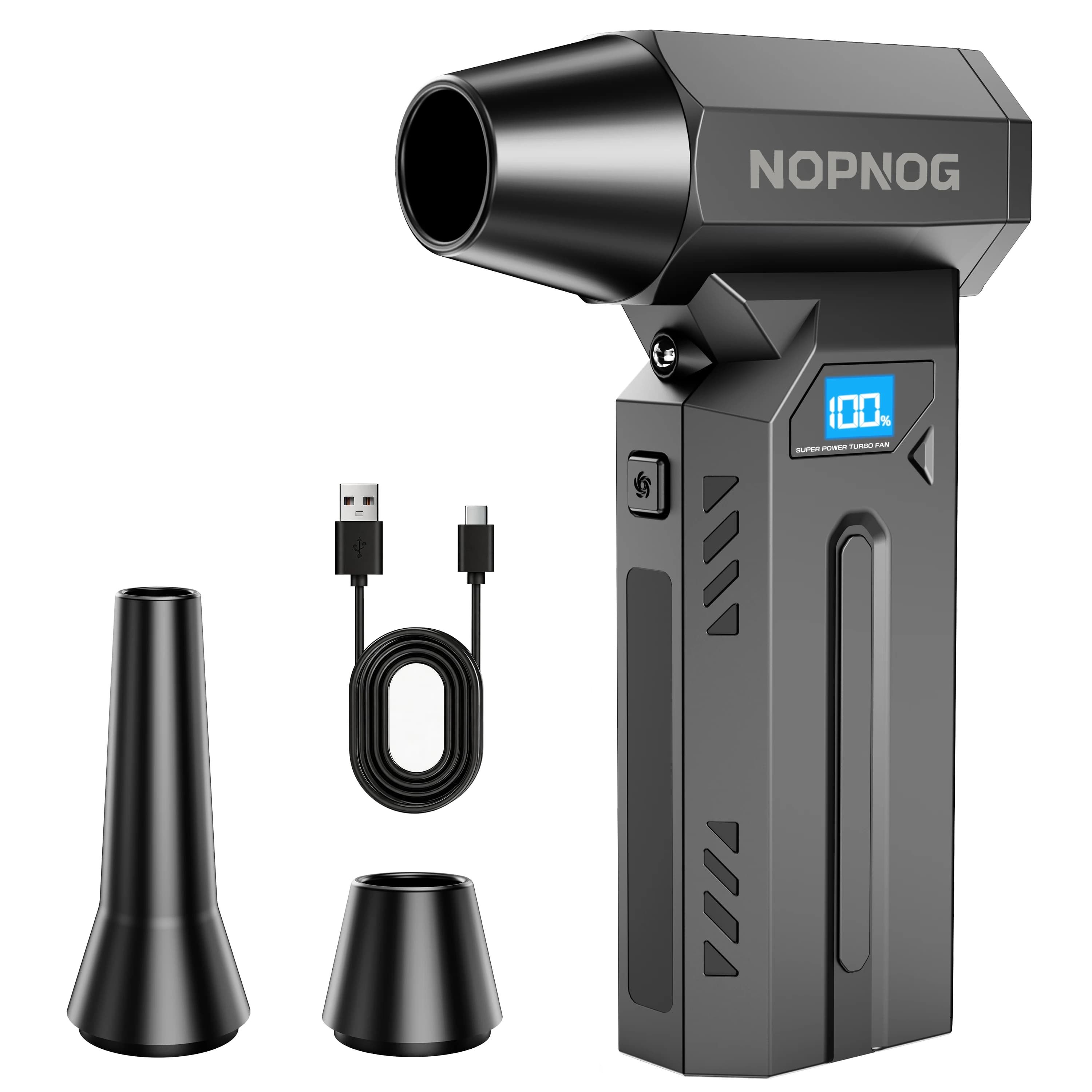 Souffleur de Nettoyage Automobile Portable, Sèche-Cheveux, Dépoussiéreur, Déneigeur de Voiture, Vent