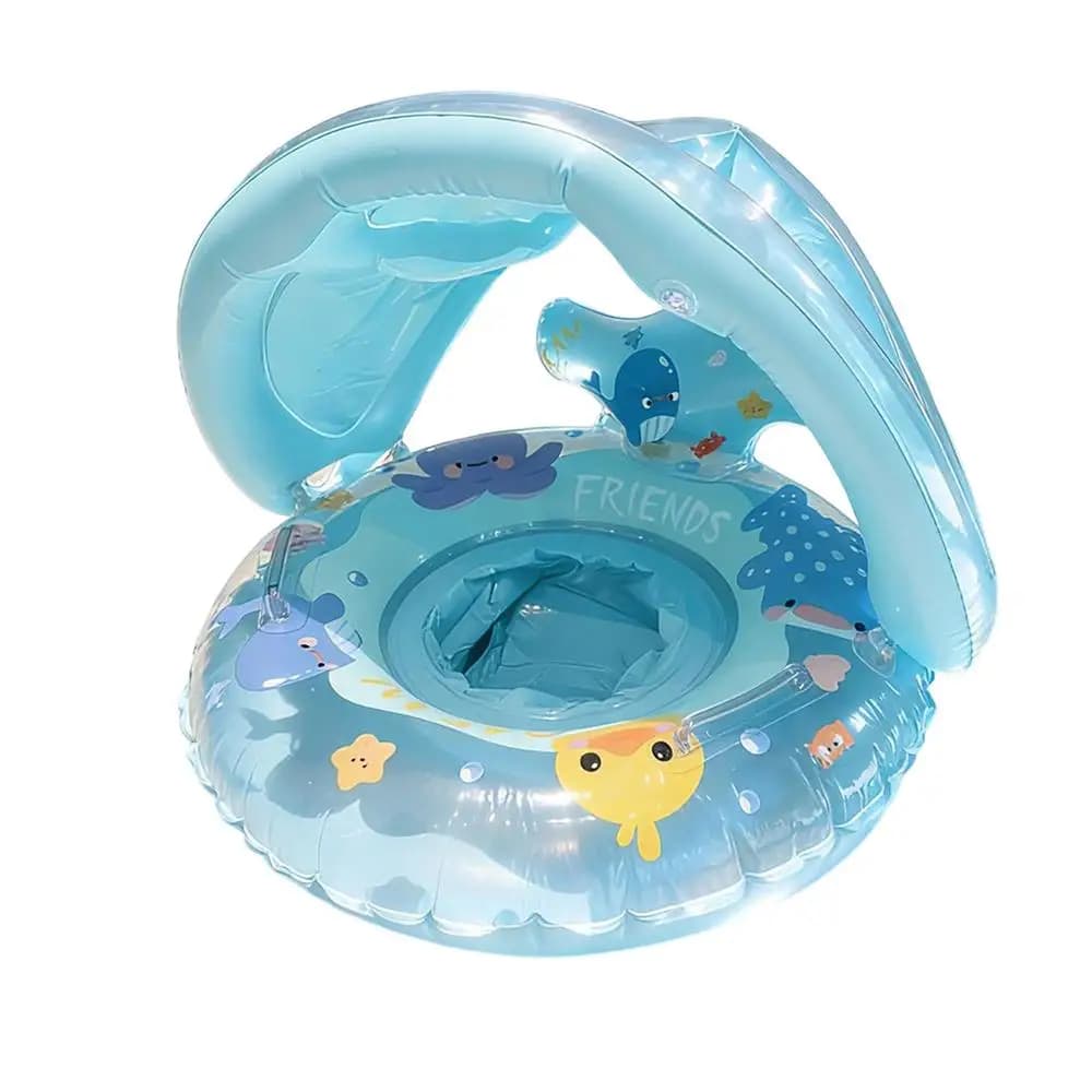 Bouée de piscine gonflable pare-soleil, accessoire de piscine, anneau de natation, pour sports aquat