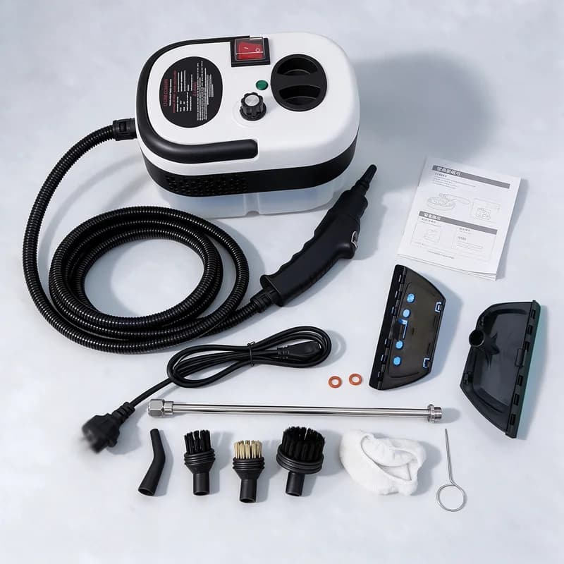 Nettoyeur vapeur haute pression pour la maison, puissant nettoyeur de tapis, aspirateur-serpillière 