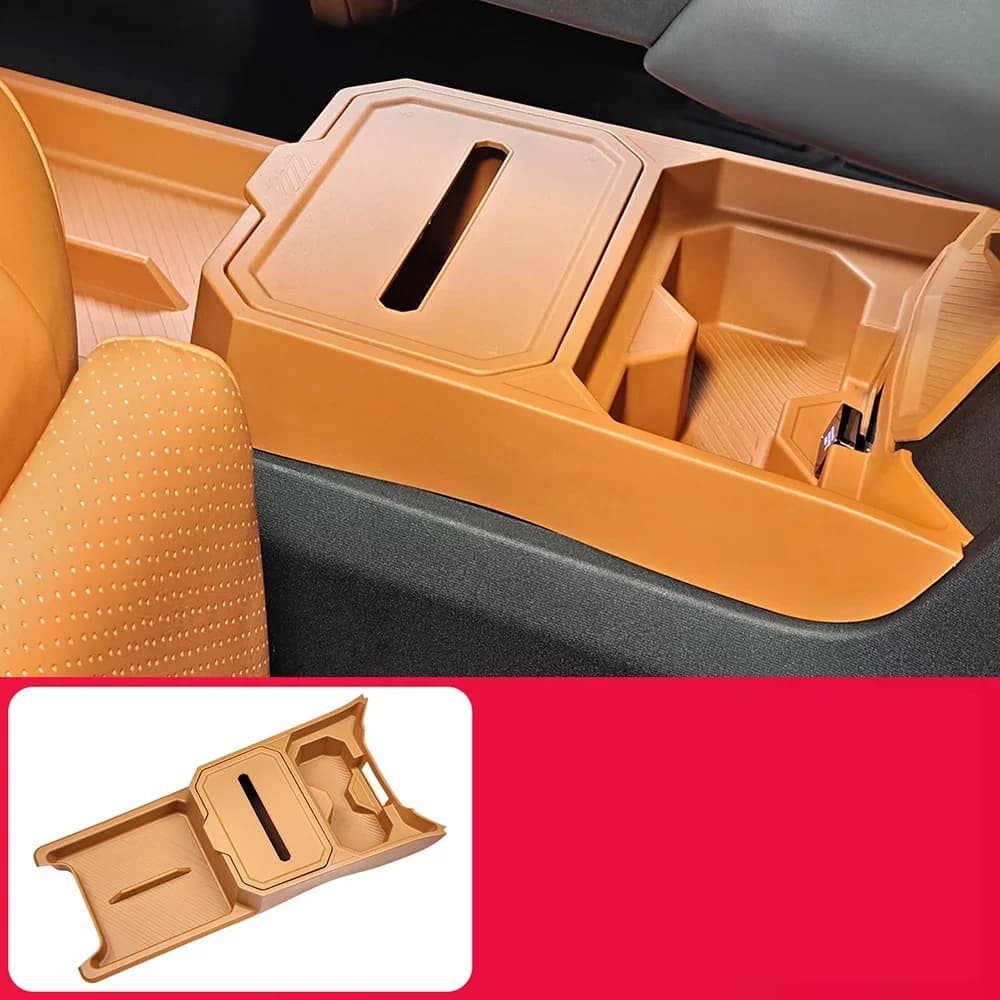 Nouveau ! Boîte de rangement inférieure pour console centrale de voiture, organiseur d'accoudoir et 