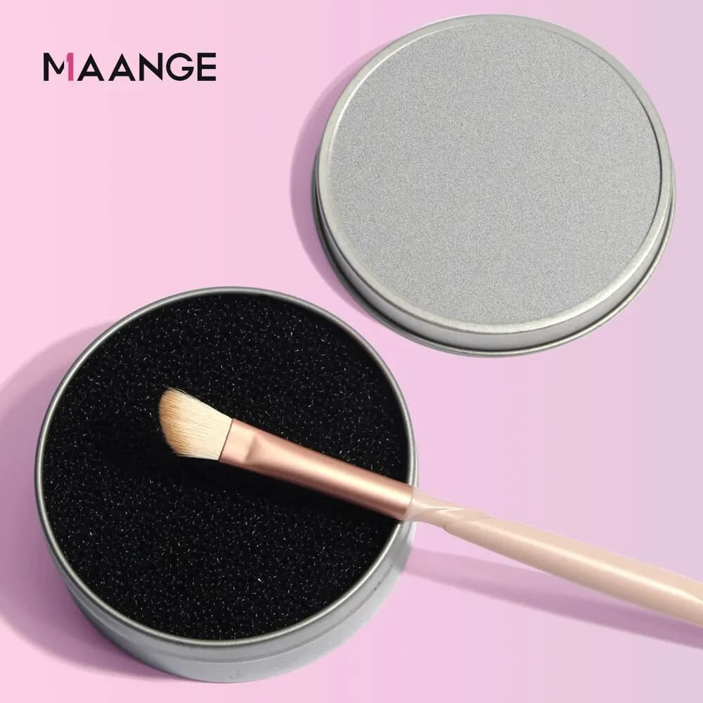 Éponges de nettoyage pour pinceaux de maquillage, 1 pièce, brosse cosmétique, séchage, lavage, fard 