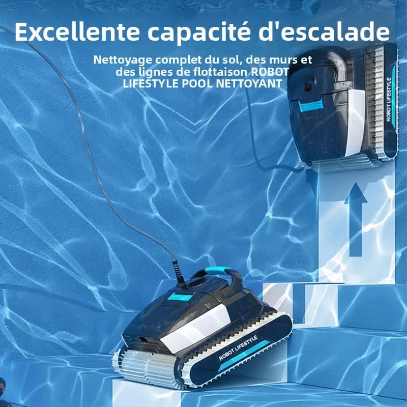 Robot nettoyeur de piscine électrique 30m
