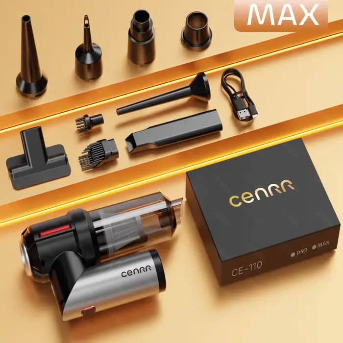 CENRR-Mini aspirateur de voiture sans fil, nettoyeur de voiture sans fil, portable, appareil ménager