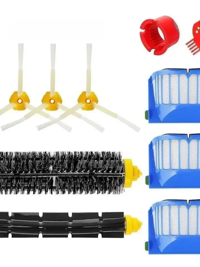 Kit de brosses de rechange compatibles avec iRobot Roomba série 600 – Kit de 10 accessoires (brosses
