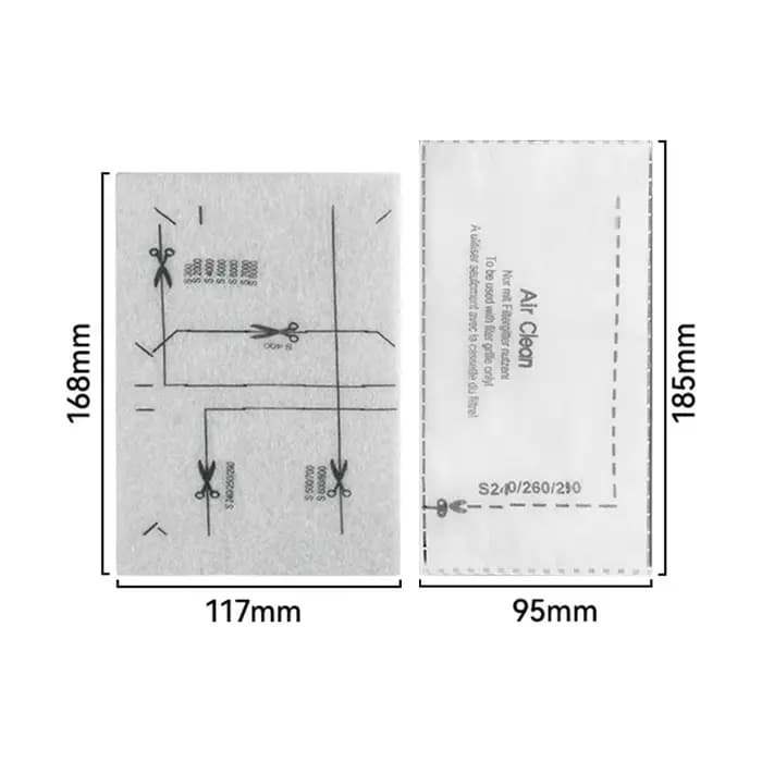 1 ensemble de sacs à poussière AirClean pour Miele Type GN, pour les séries Miele S2, S5, S8, Classi
