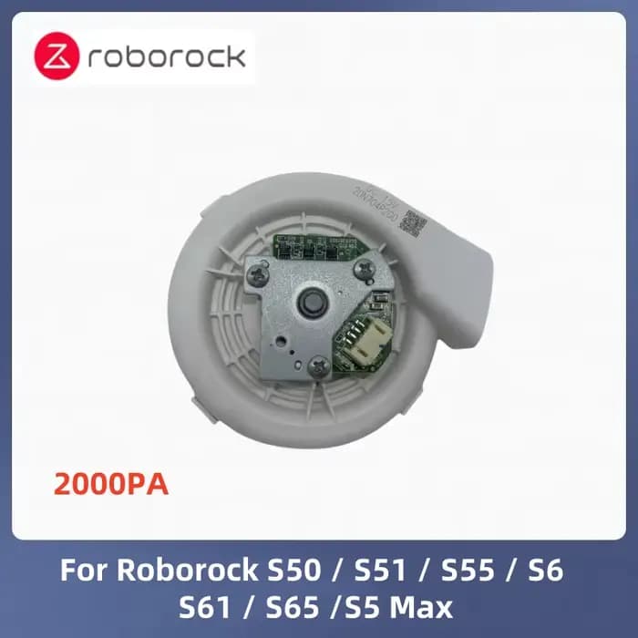 Original pour Roborock ventilateur moteur Robot nettoyeur S50/S51/S55/S6/S61/S65/S5 Max générateur d