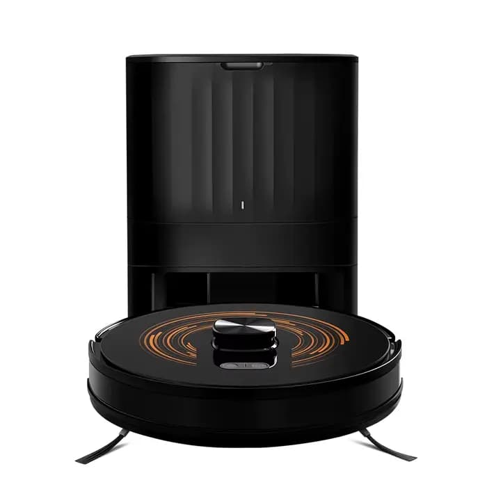 Aspirateur Robot K30 – Bac auto-vidant, Double Laser, Lampe UV, Cartographie multi-étages, Nettoyage