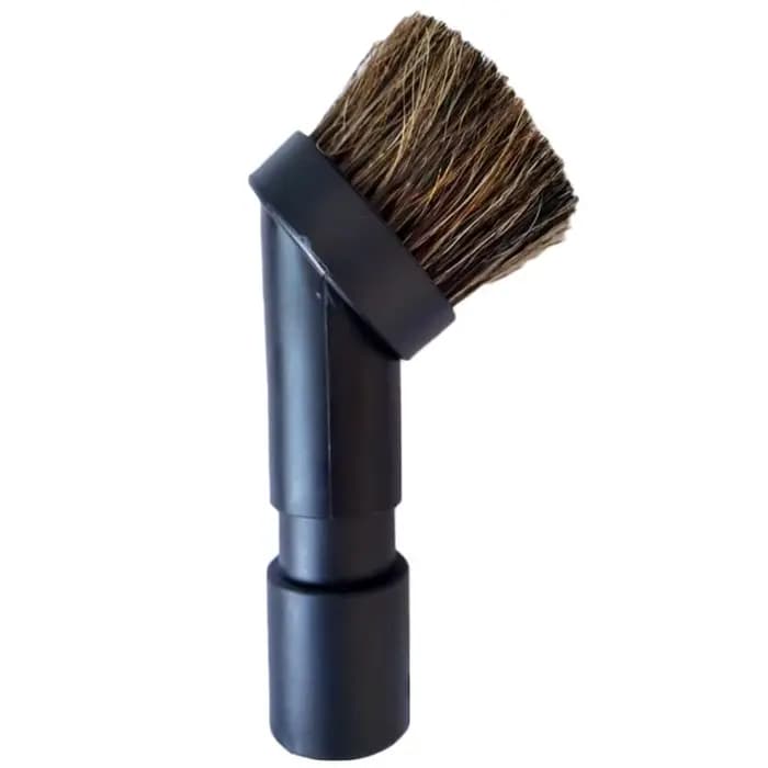 Brosse ronde universelle en crin de cheval pour aspirateur, tête de buse, adaptateur de brosses d'ép
