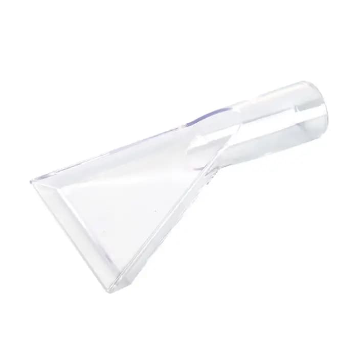 Buse d'aspirateur transparente à large ouverture, tête inclinée, pour nettoyage de tapis, buse d'asp