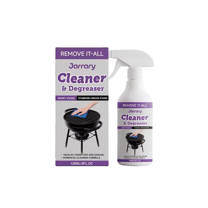 Dégraissant puissant pour grillades – Nettoyant mousse rapide pour taches d'huile de cuisine, idéal