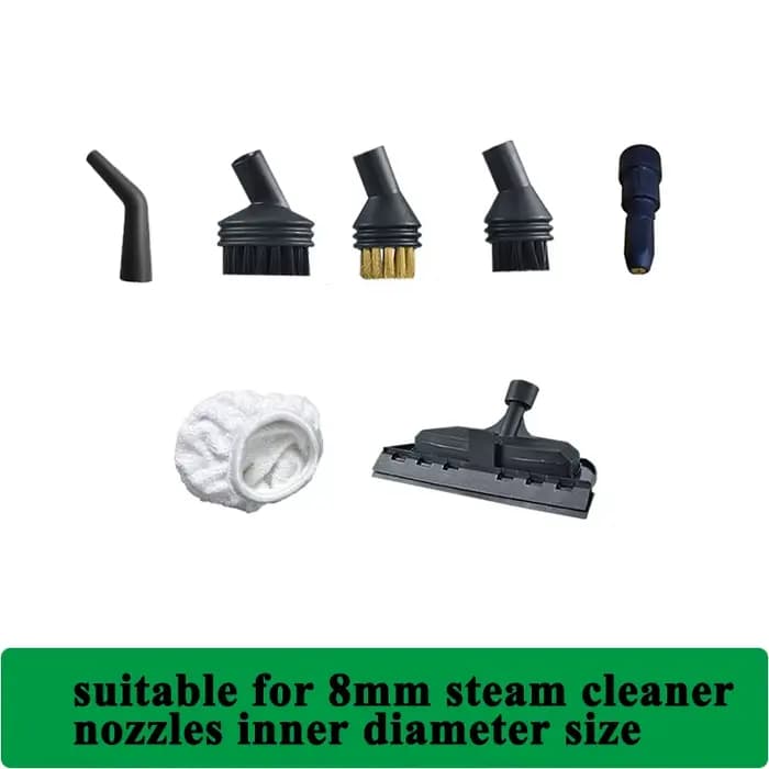 Brosse de moteur à vapeur pour buses de nettoyeur à vapeur de 8mm, appareils ménagers, nettoyage du