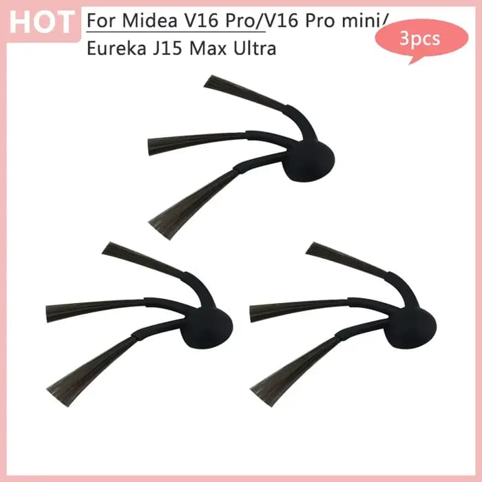 Pour aspirateur robot Midea V16 Pro / V16 Pro Mini, Eureka J15 Max Ultra : brosse rotative, filtre H