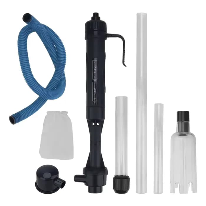 Filtre d'aspiration dissolvant de déchets sous vide, outils de nettoyage de gravier, tuyau d'aquariu