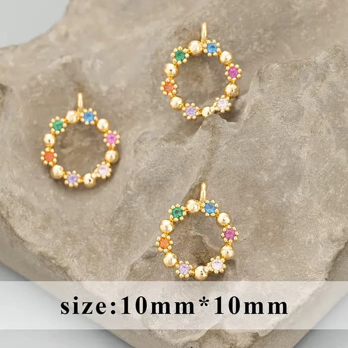 GUFEATHER MF03, accessoires de bijoux, plaqué or 18 carats, cuivre, sans nickel, fait à la main, bre