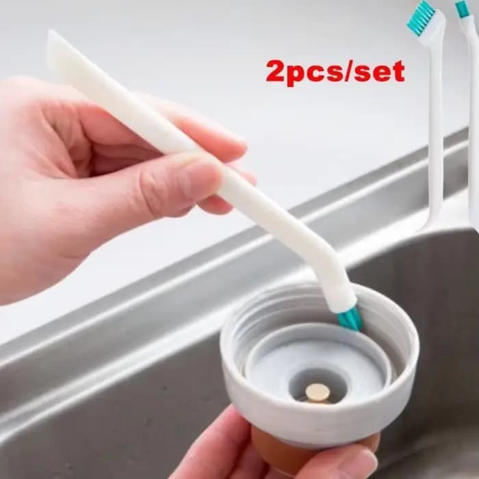 Brosse de nettoyage étroite à long manche, portable, pour biberon, outil de cuisine domestique, peti