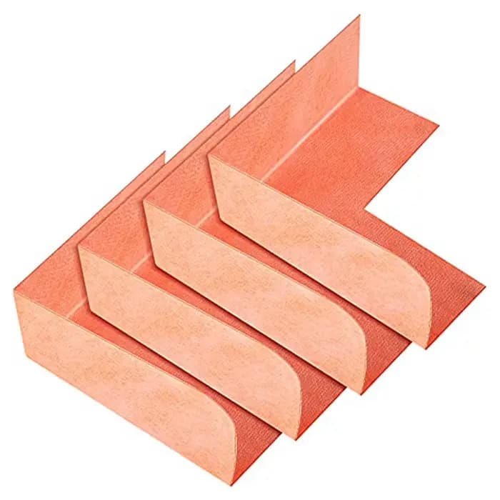 Membrane de douche d'angle d'étanchéité, pour douches, baignoires, cuisines, salles à vapeur, couloi