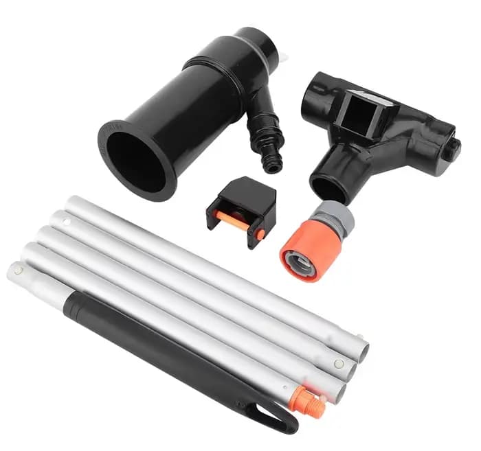 Kit de nettoyage de piscine : Nettoyeur de fond de piscine, filtre à piscine, kit de nettoyage extér