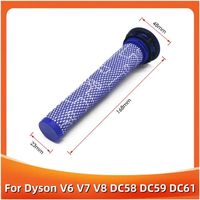 Filtre à poussière HEPA pour aspirateur à main sans fil Dyson V6 V7 V8 V10 V11 V12 SV12 SV14 SV18 Sl