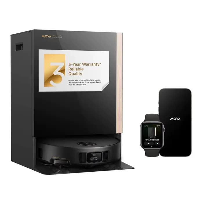 VENTE - Aspirateur et serpillière robot Mova Mobius 60