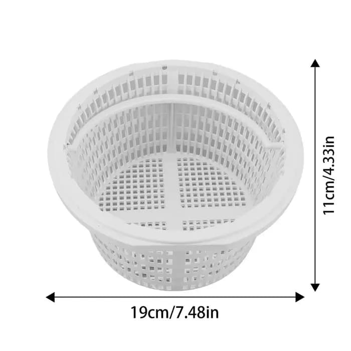 Panier de skimmer pour piscine avec poignée pour éliminer les feuilles et les débris, accessoires de