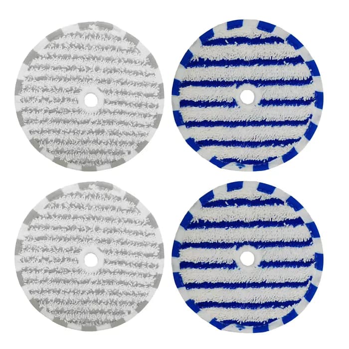 Serpillières en microfibre ZR009503, 4 pièces, pour Rowenta Aerospin Head X-Force Flex 12.60 NEO RH9