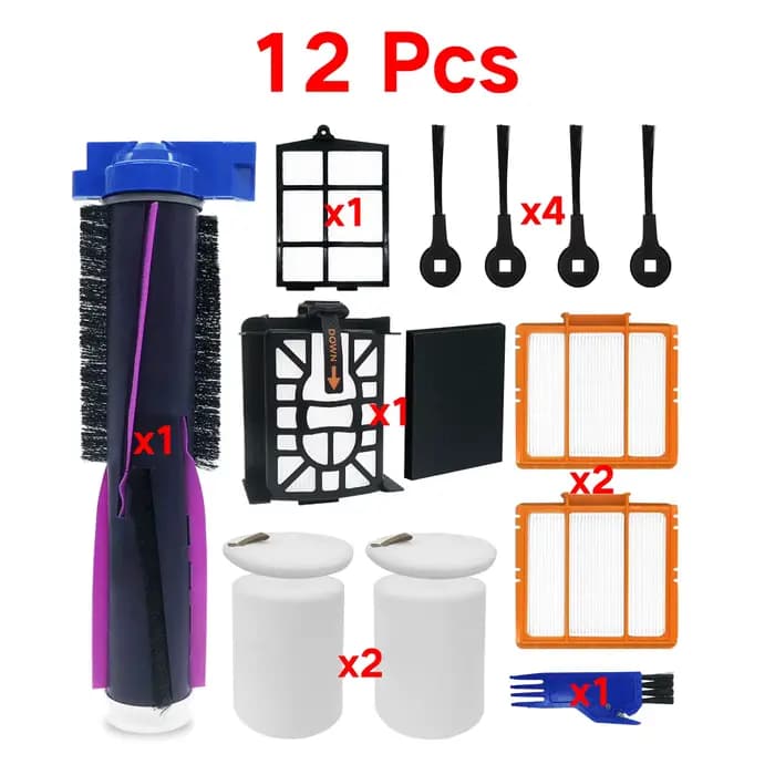 Ensemble d'accessoires compatibles avec l'aspirateur robot Shark PowerDetect 2 en 1, AV2800ZEEUWH RV