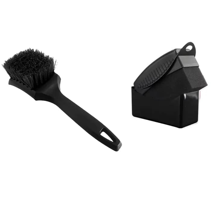 Kit de nettoyage de pneus de voiture, pour brosse de nettoyage de pneus et tampons applicateurs de b