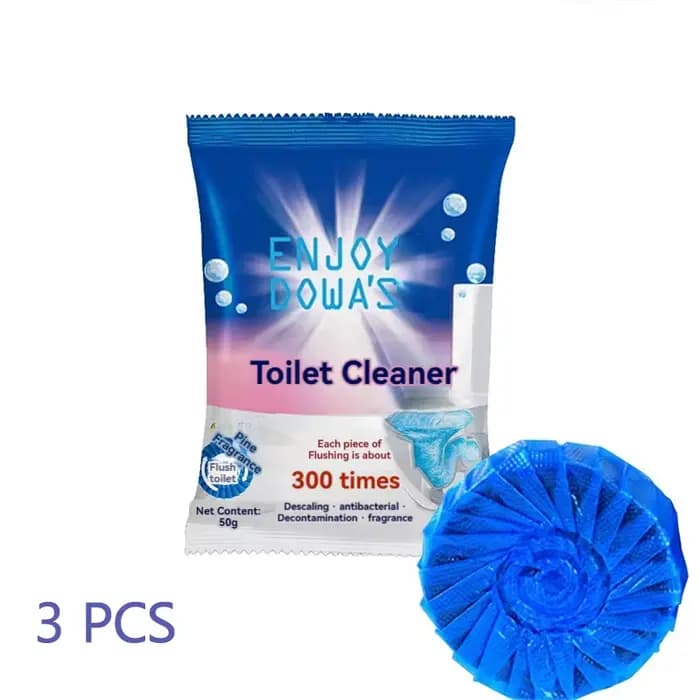Paquet de 3/6/12 comprimés nettoyants pour cuvette de toilette, nettoyants automatiques pour réservo