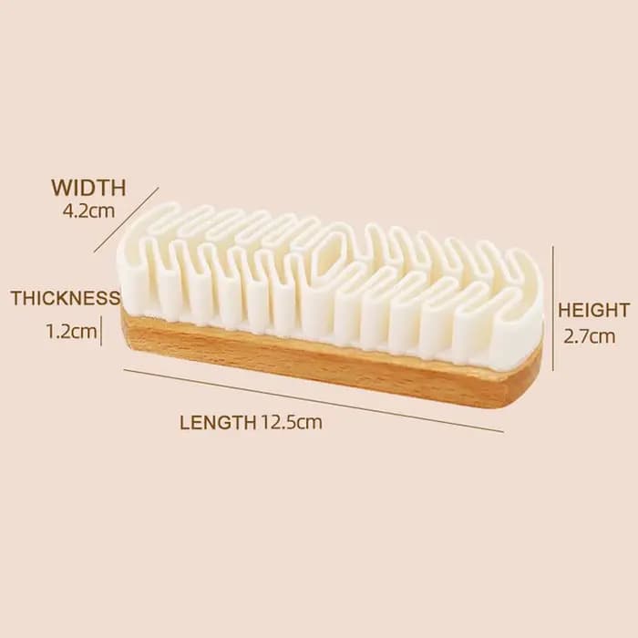 Brosse de nettoyage de détail de pièces intérieures de voiture, en daim Alcantara, tissus en peau de