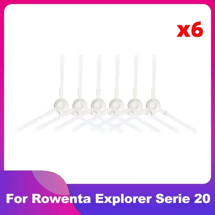Compatible avec l’aspirateur robot Tefal Rowenta Explorer X-Plorer Série 20 40 50 75 RR7675WH RR7687