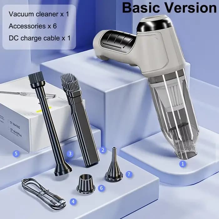 Aspirateur de voiture sans fil, plumeau, pompe à vide portative pour la maison, Portable, forte aspi