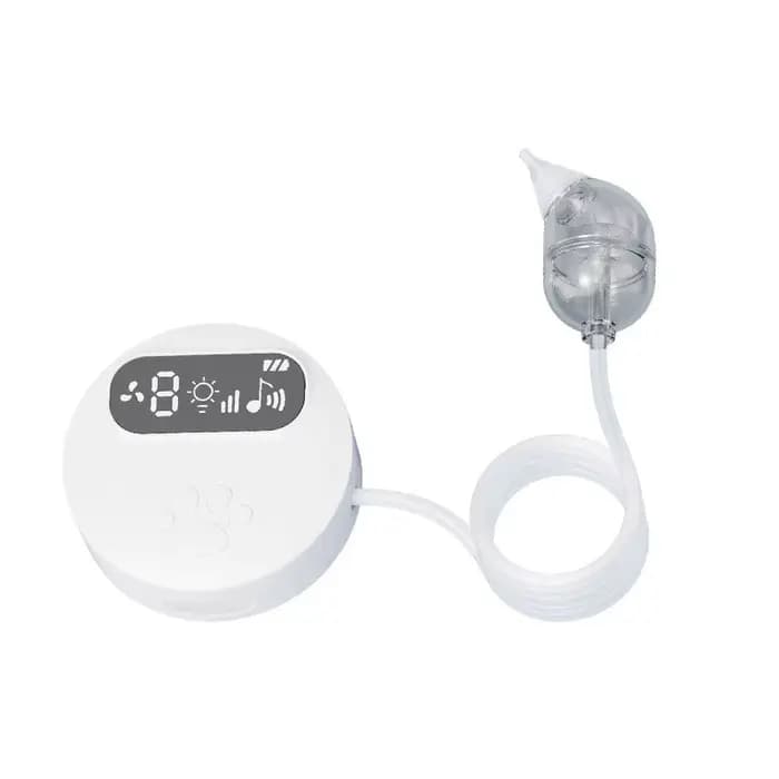 Nettoyeur nasal électrique avec musique et lumière douce, aspirateur nasal électrique puissant recha