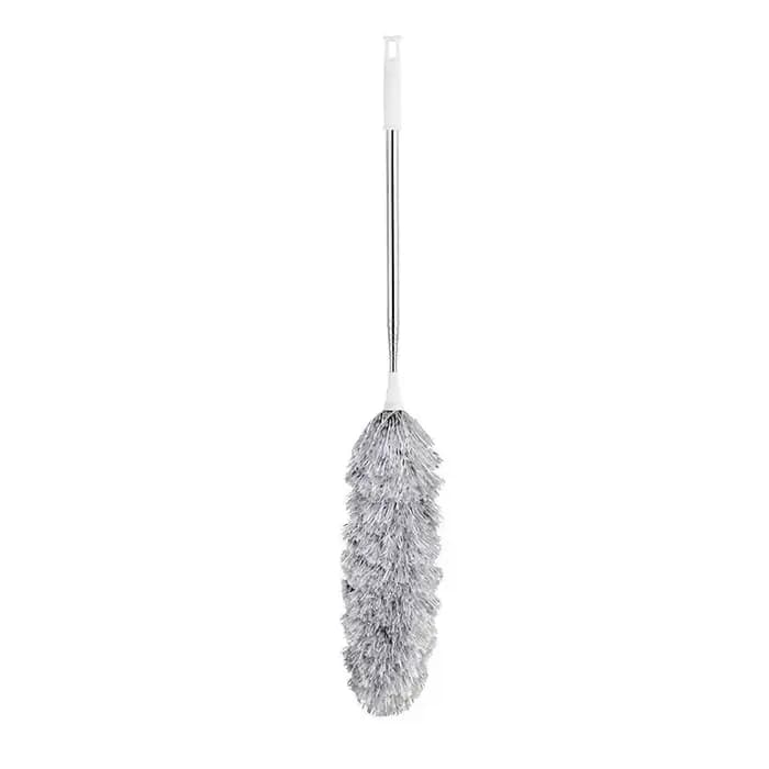 Plumeau longue étendue avec fonction télescopique pour le nettoyage des plafonds, balai anti-poussiè