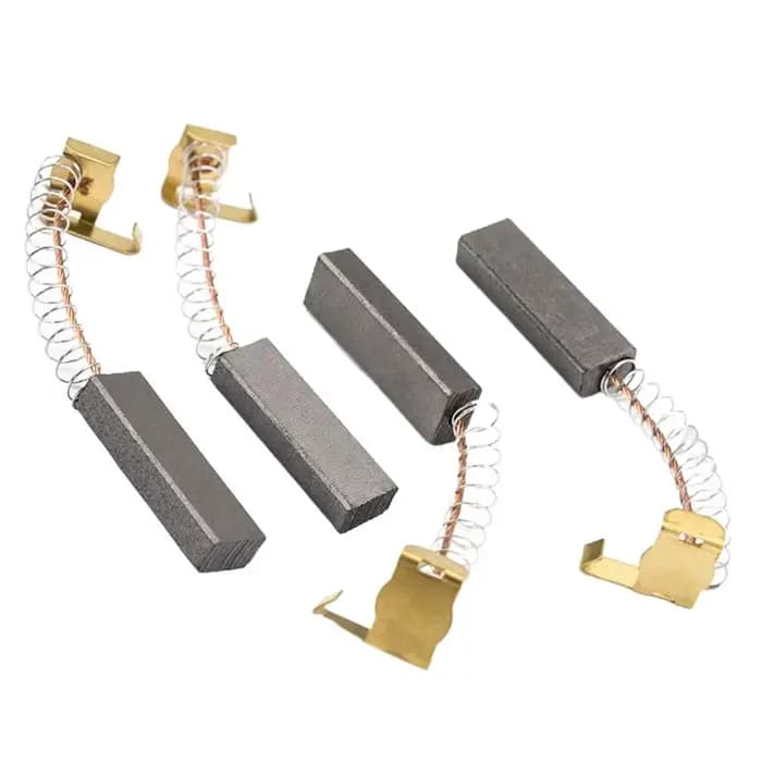 Durable 4 pièces de haute qualité adapté pour QW12T-608 6*10*32mm brosse en carbone aspirateur bross