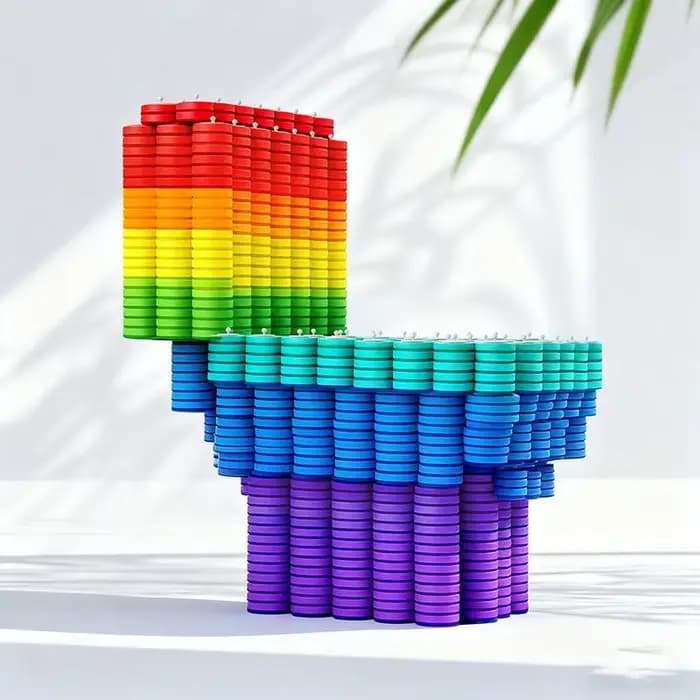 JOYBOS – ensemble de brosses de nettoyage de toilettes murales, avec support, tête de brosses intégr