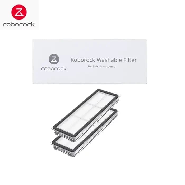 Filtres lavables d'origine Roborock Qrevo MaxV/Qrevo S/Qrevo Plus pour aspirateurs robots Qrevo Pro,