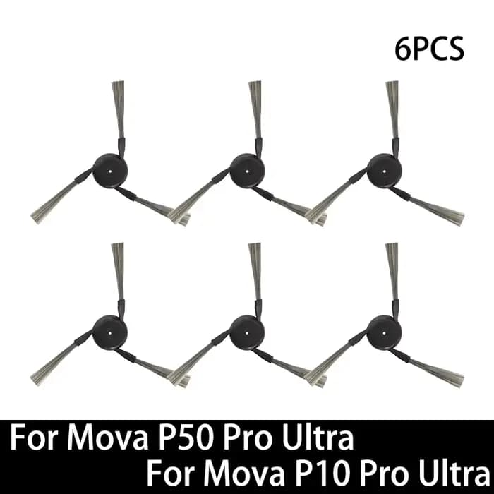 Pièces détachées pour robot aspirateur Mova P50 Pro Ultra / Mova P10 Pro Ultra : brosse principale,